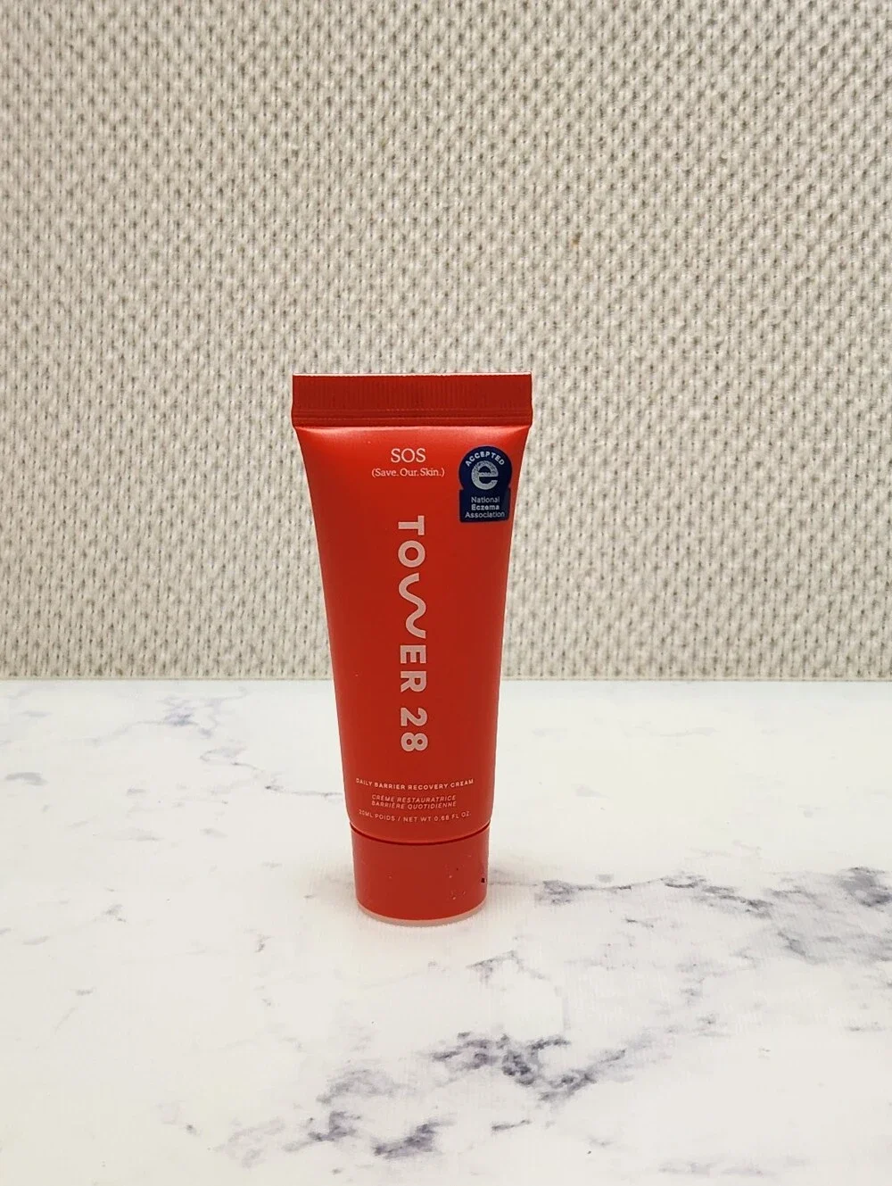 Tower 28 SOS Daily Barrier Recovery Cream Travel Size .68 oz